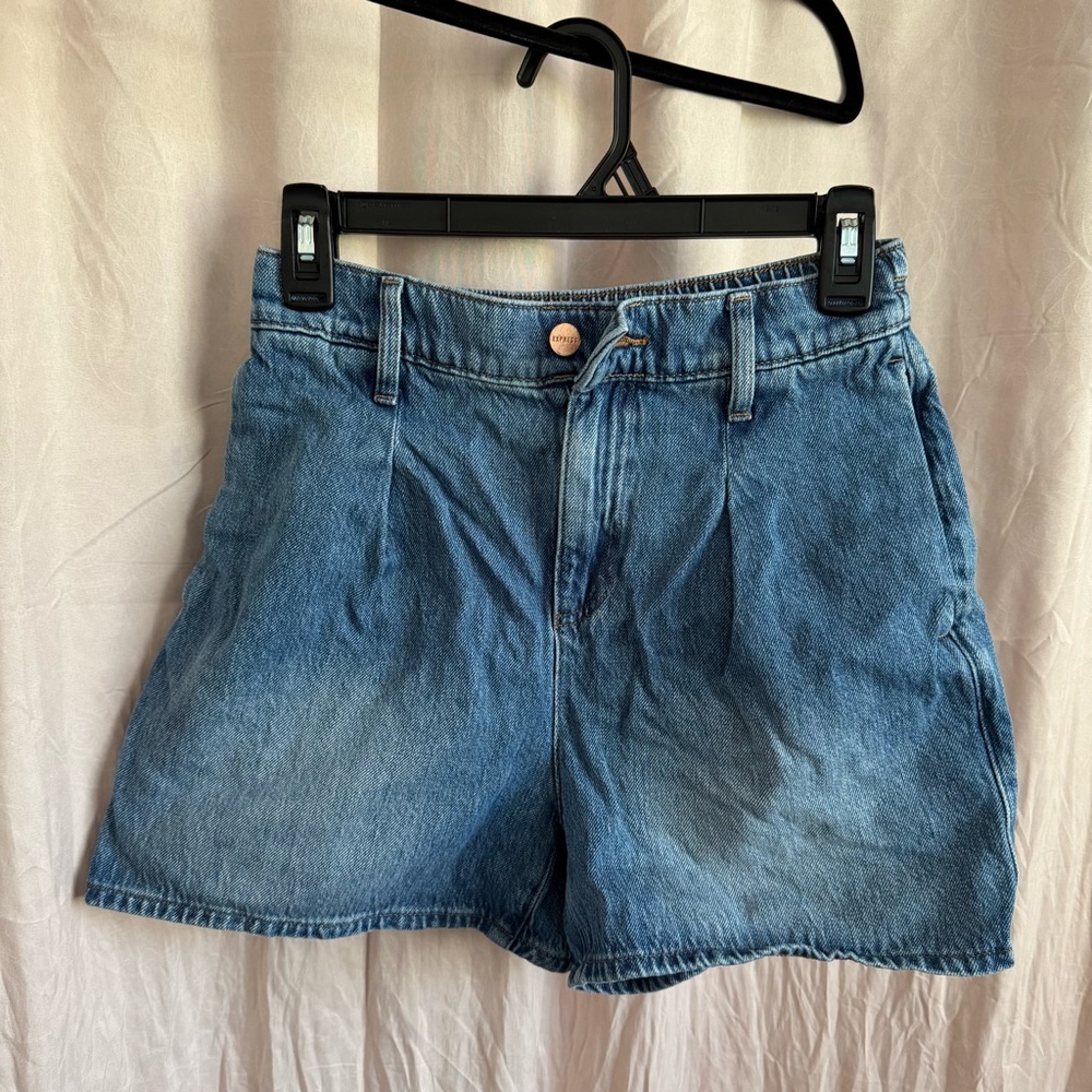 Classic Blue Denim Women's Shorts